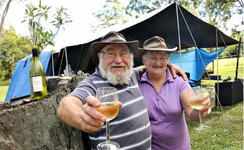 Ron and Barbara White are celebrating Barbara’s 60th birthday and their 14th Muster this year. Ron and Barbara White are celebrating Barbara’s 60th birthday and their 14th Muster this year.